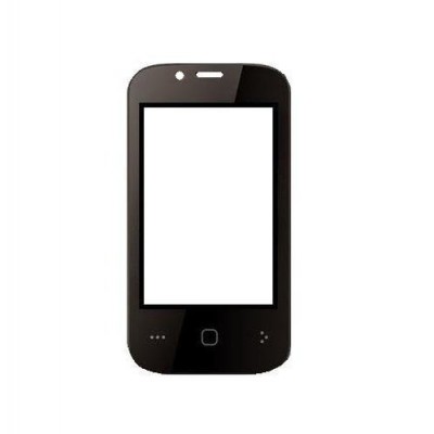Replacement Front Glass For Rage Ops 35g Grey By - Maxbhi.com