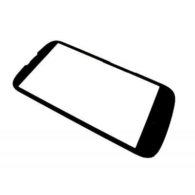 Replacement Front Glass For Zte Grand X V970 White By - Maxbhi.com