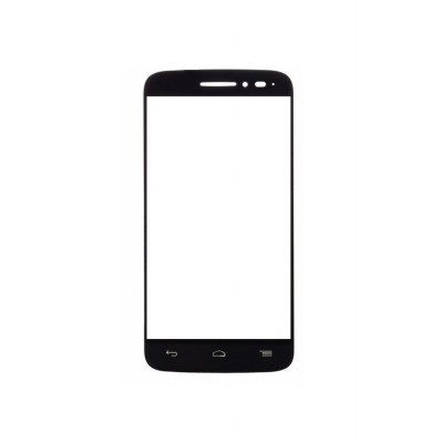 Replacement Front Glass For Alcatel Pop 2 4.5 Black By - Maxbhi.com