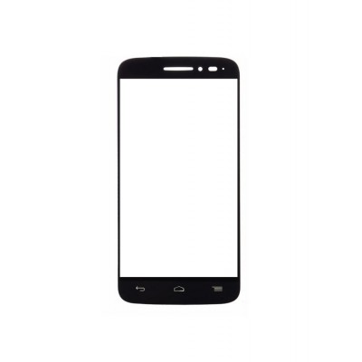 Replacement Front Glass For Alcatel Pop 2 4.5 Black By - Maxbhi.com
