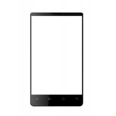 Replacement Front Glass For Huawei U9000 Ideos X6 Black By - Maxbhi.com