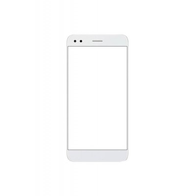 Replacement Front Glass For Huawei Y6 Pro 2017 White By - Maxbhi.com