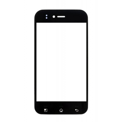 Replacement Front Glass For Lg Mytouch E739 Black By - Maxbhi.com