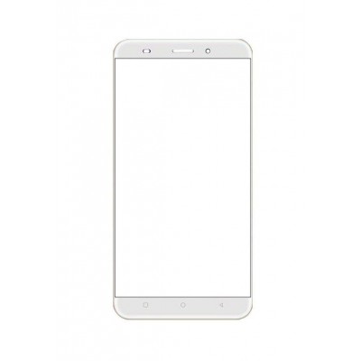 Replacement Front Glass For Gretel S55 White By - Maxbhi.com