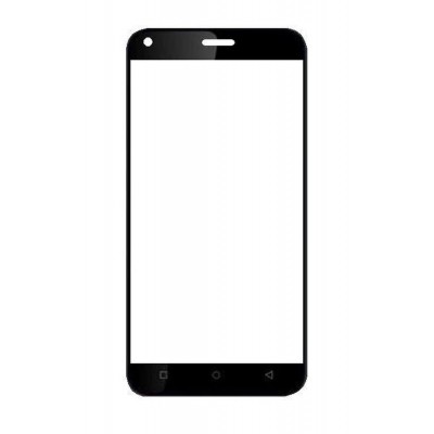 Replacement Front Glass For Hitech Air A10 Grey By - Maxbhi.com