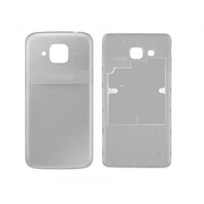 Back Panel Cover For Samsung Galaxy J2 2016 Silver - Maxbhi Com