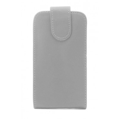 Flip Cover For Mtech V3 White By - Maxbhi.com