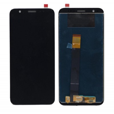 Lcd With Touch Screen For Asus Zenfone Max M1 Zb555kl Black By - Maxbhi Com