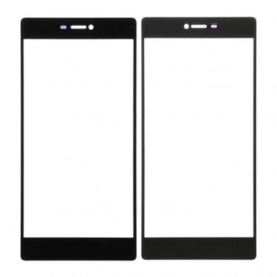 Replacement Front Glass For Huawei Ascend P8 64gb Black By - Maxbhi Com