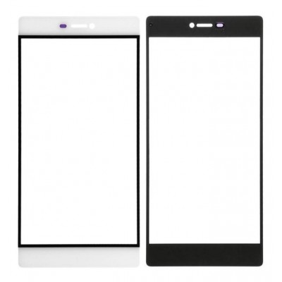 Replacement Front Glass For Huawei Ascend P8 64gb White By - Maxbhi Com