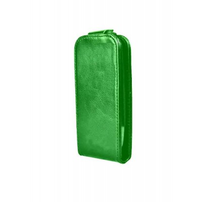 Flip Cover For Videocon V1531 Black Green By - Maxbhi.com