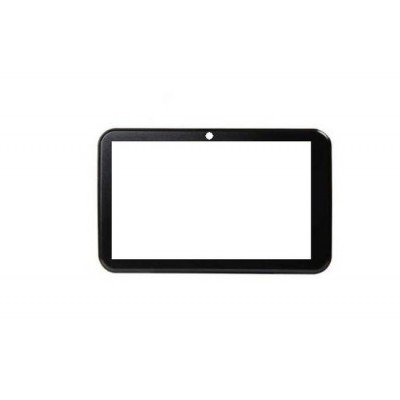 Replacement Front Glass For Go Tech Funtab 7.1 Fit Black By - Maxbhi.com
