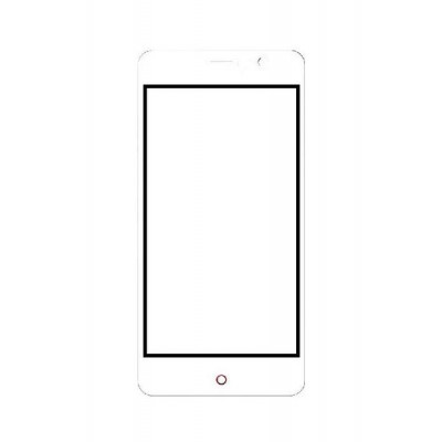 Replacement Front Glass For Zopo Color E1 Zp353 White By - Maxbhi.com