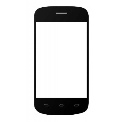 Replacement Front Glass For Colors Mobile Xfactor X14 Hero Black By - Maxbhi.com