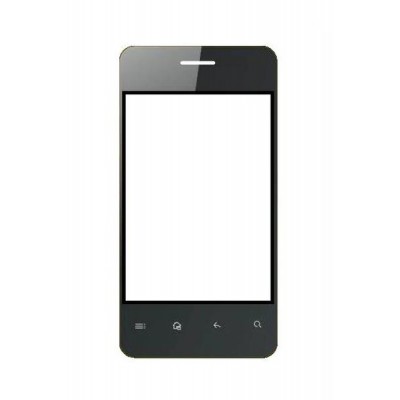 Replacement Front Glass For Rage Satin Plus Black By - Maxbhi.com