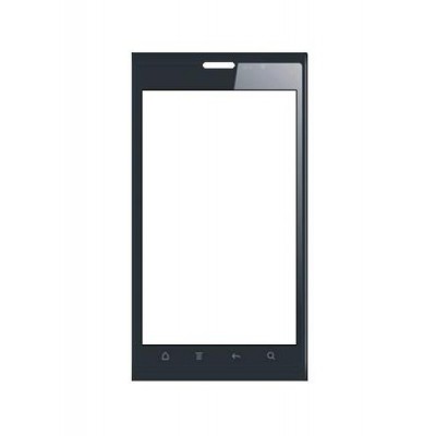 Replacement Front Glass For Zen U4 Black By - Maxbhi.com