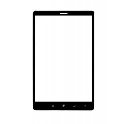 Replacement Front Glass For Zync Z999 Plus White By - Maxbhi.com
