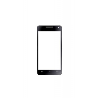 Replacement Front Glass For Huawei U9508 Honor Glory 2 Black By - Maxbhi.com