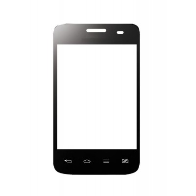 Replacement Front Glass For Lg Optimus L2 Ii E435 Black By - Maxbhi.com