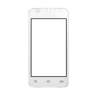 Replacement Front Glass For Philips W536 White By - Maxbhi.com