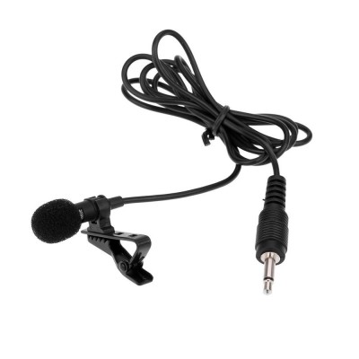 Collar Clip On Microphone for Vivo Y21L - Professional Condenser Noise Cancelling Mic by Maxbhi.com