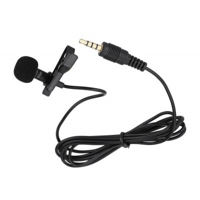 Collar Clip On Microphone for Gfive Z13 - Professional Condenser Noise Cancelling Mic by Maxbhi.com
