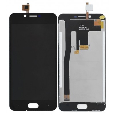 Lcd With Touch Screen For Doogee Shoot 2 White By - Maxbhi Com