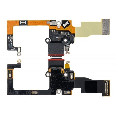 Charging Connector Flex Pcb Board For Google Pixel 3 By - Maxbhi Com