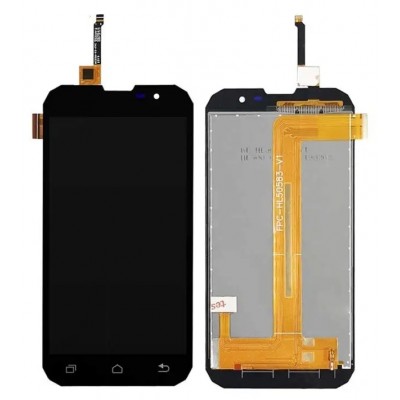 Lcd With Touch Screen For Geotel G1 White By - Maxbhi Com