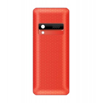 Back Panel Cover For I Kall K2180 Red - Maxbhi.com