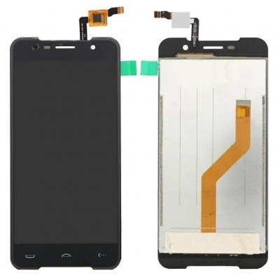 Lcd With Touch Screen For Homtom Ht37 Pro Grey By - Maxbhi Com