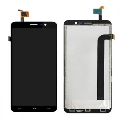 Lcd With Touch Screen For Homtom S16 Blue By - Maxbhi Com