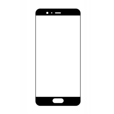 Replacement Front Glass For Huawei P11 Black By - Maxbhi.com