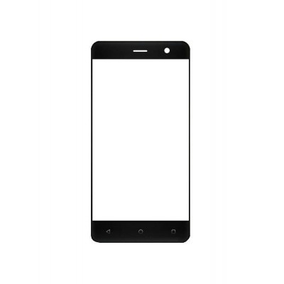 Replacement Front Glass For Innjoo Halo 4 Mini Lte Black By - Maxbhi.com