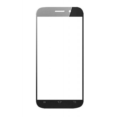 Replacement Front Glass For Innjoo X3 Black By - Maxbhi.com