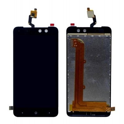 Lcd With Touch Screen For Itel S21 Black By - Maxbhi Com