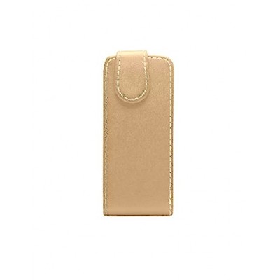 Flip Cover For Jivi X57i Selfie Gold By - Maxbhi.com