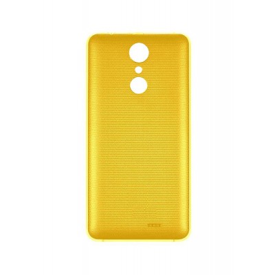 Back Panel Cover For Kingzone S3 Yellow - Maxbhi.com