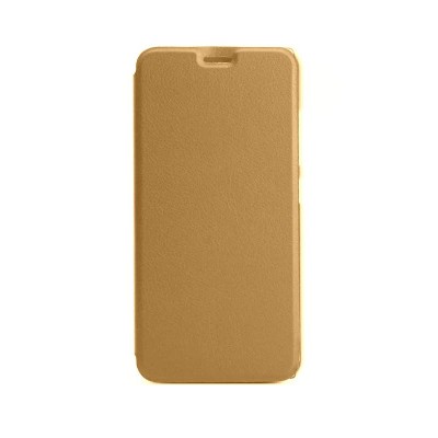 Flip Cover For Leagoo M5 Edge Gold By - Maxbhi.com