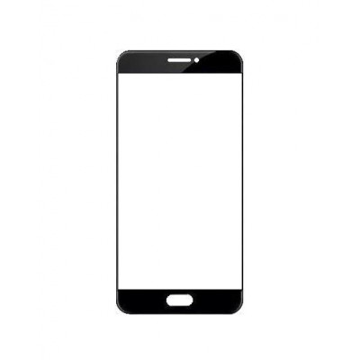 Replacement Front Glass For Meizu Mx7 Black By - Maxbhi.com