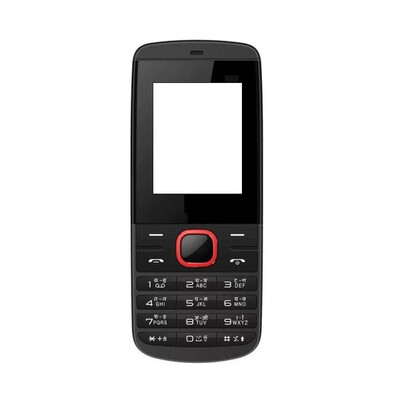 Full Body Housing For Mozomaxx E6 Black - Maxbhi.com