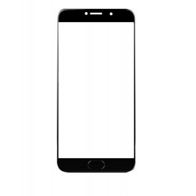 Replacement Front Glass For Mphone 7s Black By - Maxbhi.com