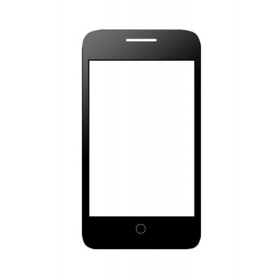 Replacement Front Glass For Alcatel Pixi 3 3.5 Firefox Black By - Maxbhi.com