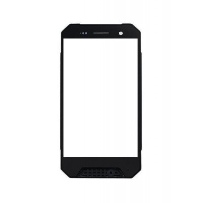 Replacement Front Glass For Nomu S30 Mini Black By - Maxbhi.com