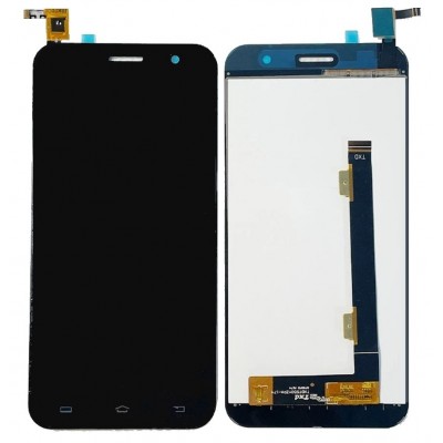 Lcd With Touch Screen For Philips Xenium X596 White By - Maxbhi Com