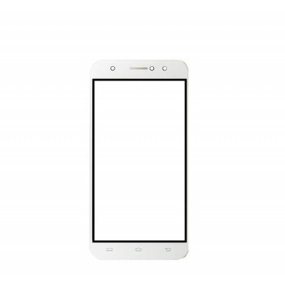 Replacement Front Glass For Philips Xenium X596 White By - Maxbhi.com