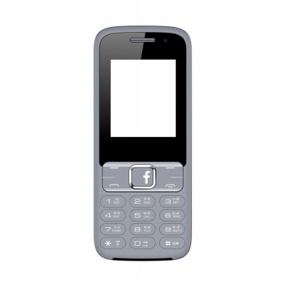 Full Body Housing For Trio T3 Selfie Grey - Maxbhi.com