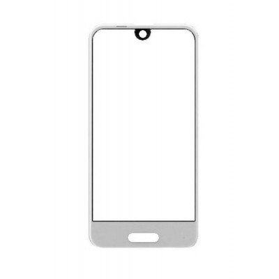 Replacement Front Glass For Sharp Aquos R Compact White By - Maxbhi.com