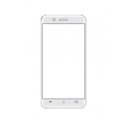 Replacement Front Glass For Trio V51 White By - Maxbhi.com