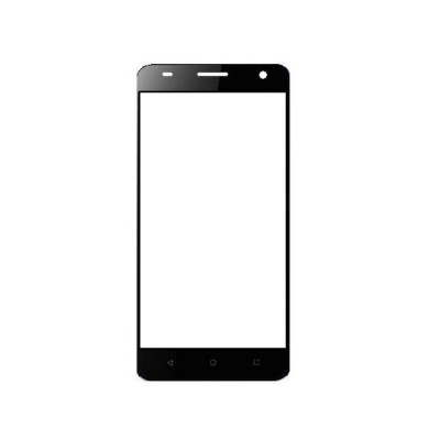 Replacement Front Glass For Ziox Duopix R1 Black By - Maxbhi Com